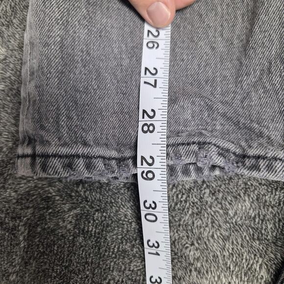 Abercrombie & Fitch Women's Jeans The 90s Straight Extra High Rise Gray Size 25 - Picture 7 of 7